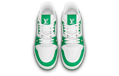 LOUIS VUITTON LV Trainers 'White Green' 1AANFY