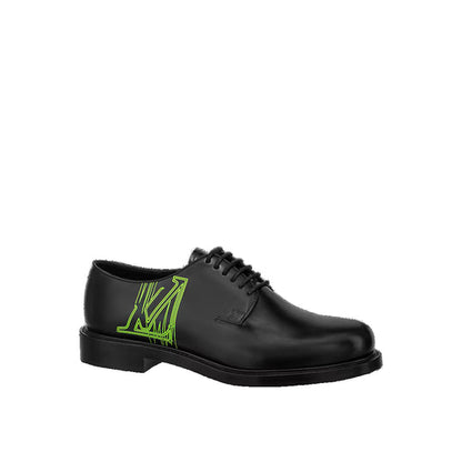 LOUIS VUITTON Voltaire Derby Shoes 'Black Green' 1ABNF4