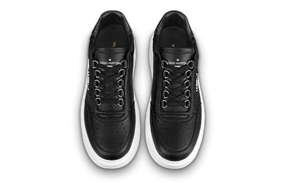LOUIS VUITTON Beverly Hills Sneakers 'Black with White Logo' 1A8EZP