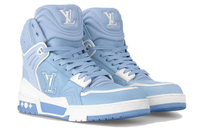 LOUIS VUITTON LV Trainer Sneaker Boots 'Blue' 1ABLST