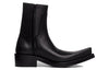 Balenciaga Santiago Booties 'Black Matte Calfskin' 745530WBDO01000