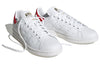 (WMNS) adidas Stan Smith 'Allover Debossed Trefoils - White Scarlet' FZ6370