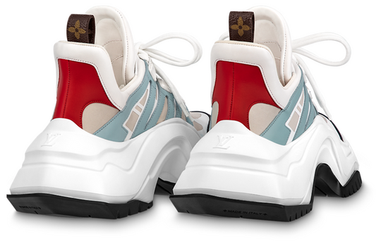 (WMNS) LOUIS VUITTON Archlight 2.0 Platform Sneakers 'White Beige Blue' 1ABIHW