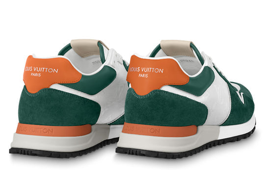 LOUIS VUITTON Run Away Sneakers 'White Green Orange' 1ABMEN