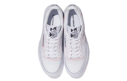 (WMNS) A Bathing Ape x Reebok Low 'White' 1H73-291-901