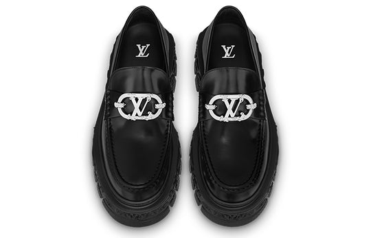 LOUIS VUITTON Baroque Loafers 'Black' 1AB8UJ