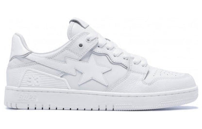 (WMNS) A BATHING APE Sk8 Sta 'Triple White' 1I70-291-010-WHITE