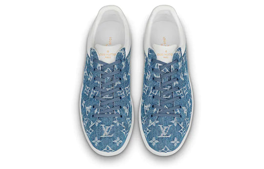 LOUIS VUITTON Luxembourg Sneakers 'Denim Blue' 1A8QDS