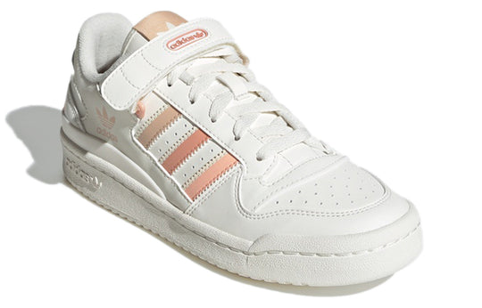 (WMNS) adidas Originals Forum Low 'White Light Brown Dark Brown' GV8345
