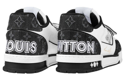LOUIS VUITTON LV Trainer 'White Black Velcro' 1A9ZB0