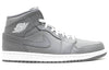 Air Jordan 1 Mid 'Grey White' 554724-003