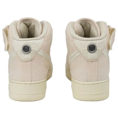 Nike x Stussy Air Force 1 Mid 'Fossil' DJ7841-200