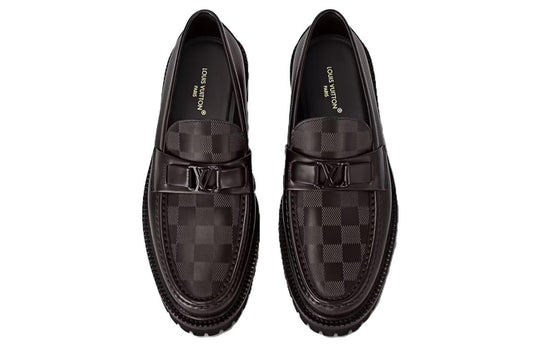 LOUIS VUITTON Major Loafers 'Brown Plaid' 1AC5X9
