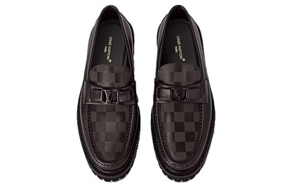 LOUIS VUITTON Major Loafers 'Brown Plaid' 1AC5X9