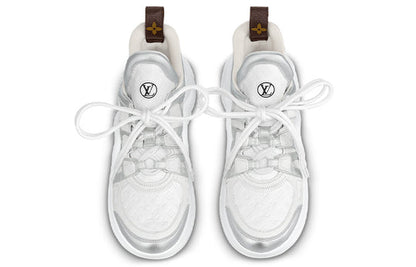 (WMNS) LOUIS VUITTON LV Archlight Sneakers 'White Mini Monogram Silver' 1ABVFL