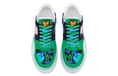 LOUIS VUITTON Ollie Sneakers 'Green Paint Style' 1A9JIZ