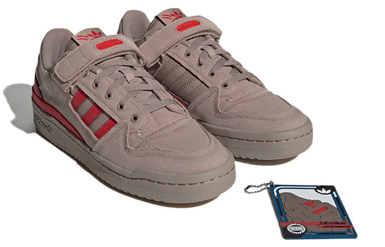 adidas originals Forum Low 'Light Graypink Red' HR0459