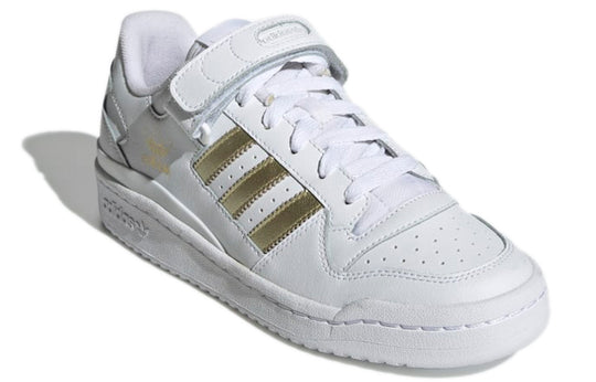 (WMNS) adidas Forum Low 'White Gold Metallic' H05108