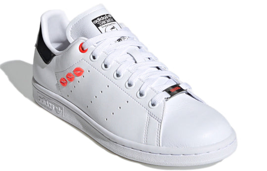 (WMNS) adidas originals Stan Smith 'White Black Orange' FY0265