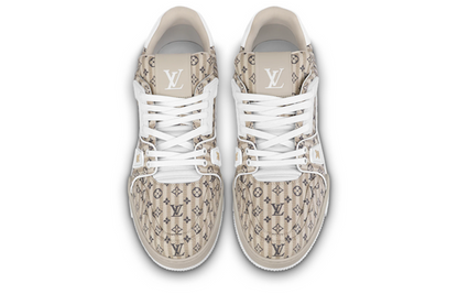 LOUIS VUITTON LV Trainer Sneakers 'Beige Monogram' 1ABG0J