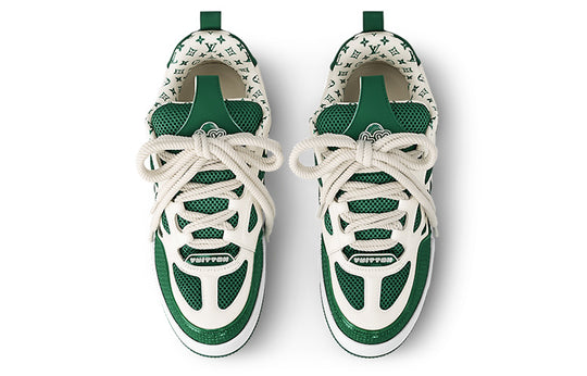 LOUIS VUITTON Skate Sneakers 'Green White' 1AC520