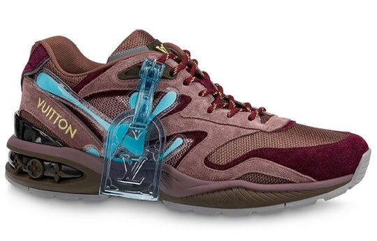 LOUIS VUITTON Trail Sneakers 'Burgundy Blue' 1A7QUZ