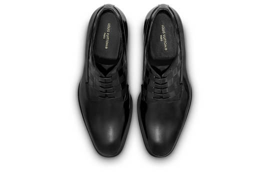 LOUIS VUITTON Derby Shoes 'Black' 1AA2KU