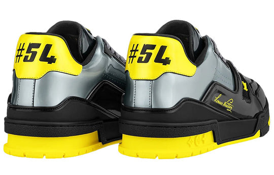 LOUIS VUITTON Trainers 'Black Yellow Silver' 1A9JTM