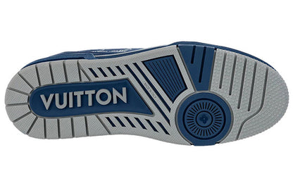 LOUIS VUITTON Trainer Sneakers 'Blue Grey' 1AA6UV