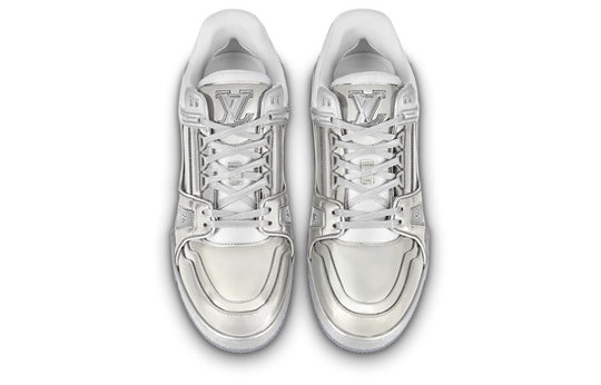 LOUIS VUITTON Trainer Sneakers 'Silver' 1A9TRD