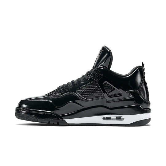 Air Jordan 4 Retro 11Lab4 'Black Patent Leather' 719864-010