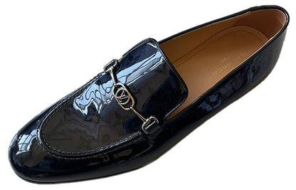 LOUIS VUITTON Logo Horsebit Loafers 'Black' 1A5DM3