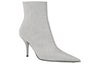 (WMNS) Balenciaga 85mm Knife Glitter Boots 'Silver' 579280WA7018163