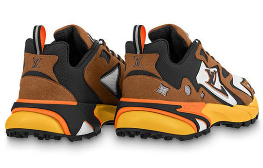 LOUIS VUITTON Runner Tatic Sneakers 'Orange White Brown' 1A9BNT