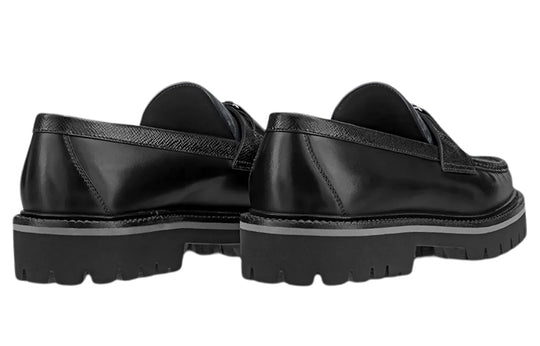 LOUIS VUITTON Major Loafers 'Black Monogram'  1A8YIO