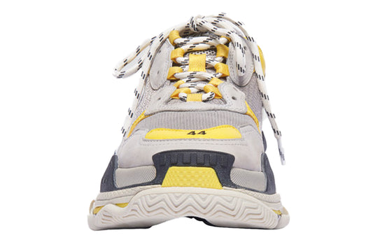 Balenciaga Triple S Sneaker 'Yellow Grey' 2019 536737W09OH7074