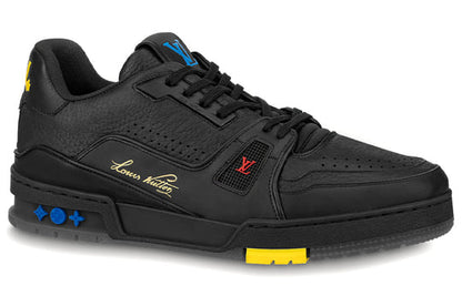 LOUIS VUITTON Trainer 'Black Leather' 1A8ZQ9