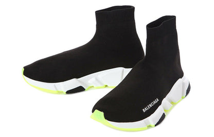 Balenciaga Speed Sneaker 'Black Fluo Yellow' 587286W17041016
