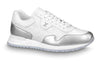 LOUIS VUITTON Run Away Sneakers 'White Monogram with Silver' 1A8V4K