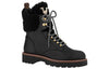 (WMNS) LOUIS VUITTON Territory Shearling Flat Ranger Boots 'Black' 1A95IY