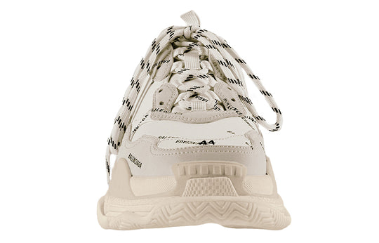 Balenciaga Triple S Sneaker 'Allover Logo - Beige' 536737W2FA19710