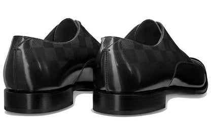 LOUIS VUITTON Minister Derby Shoes 'Black' 1A5V0Z