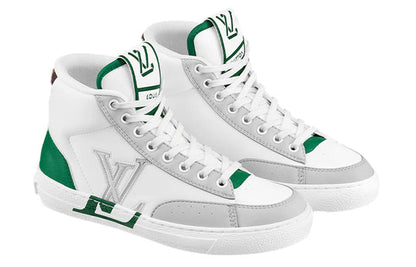 (WMNS) LOUIS VUITTON Charlie Ankle Sneakers 'Grey Green' 1A9S50