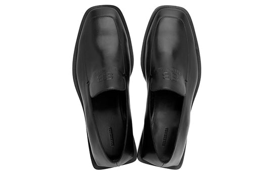 Balenciaga Coin Rim Loafers 'Black' 615723WA72L1000