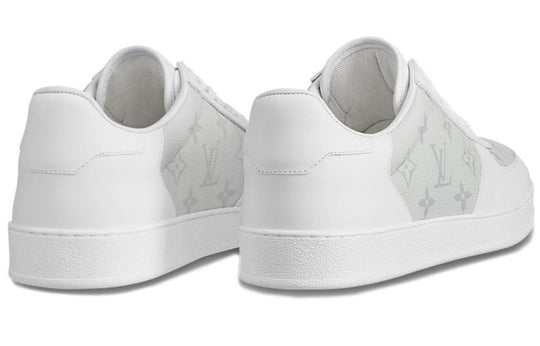 LOUIS VUITTON Rivoli Sneakers 'White with Grey Monogram' 1A5HW5
