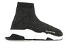 (WMNS) Balenciaga Speed logo Socks Shoes Black 593698W1V91