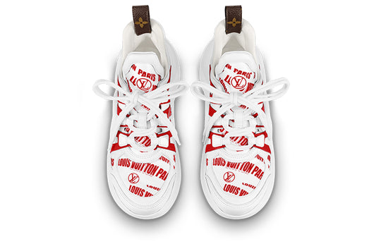 (WMNS) LOUIS VUITTON LV Archlight Sneakers 'White Red' 1A9D4E