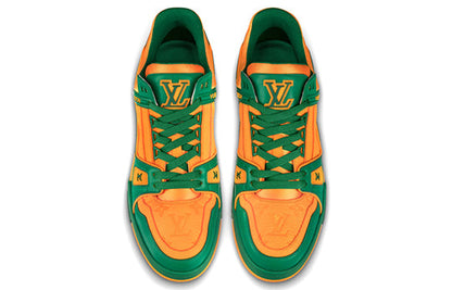 LOUIS VUITTON Trainers 'Orange Monogram with Green' 1A8WFP