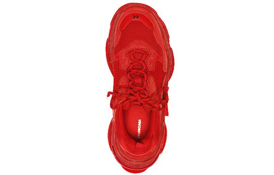 Balenciaga Triple S Clear Sole Sneaker 'Red' 541624W2CE16500