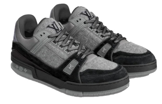 LOUIS VUITTON Trainer Sneakers 'Grey Flannel' 1A5Q1C